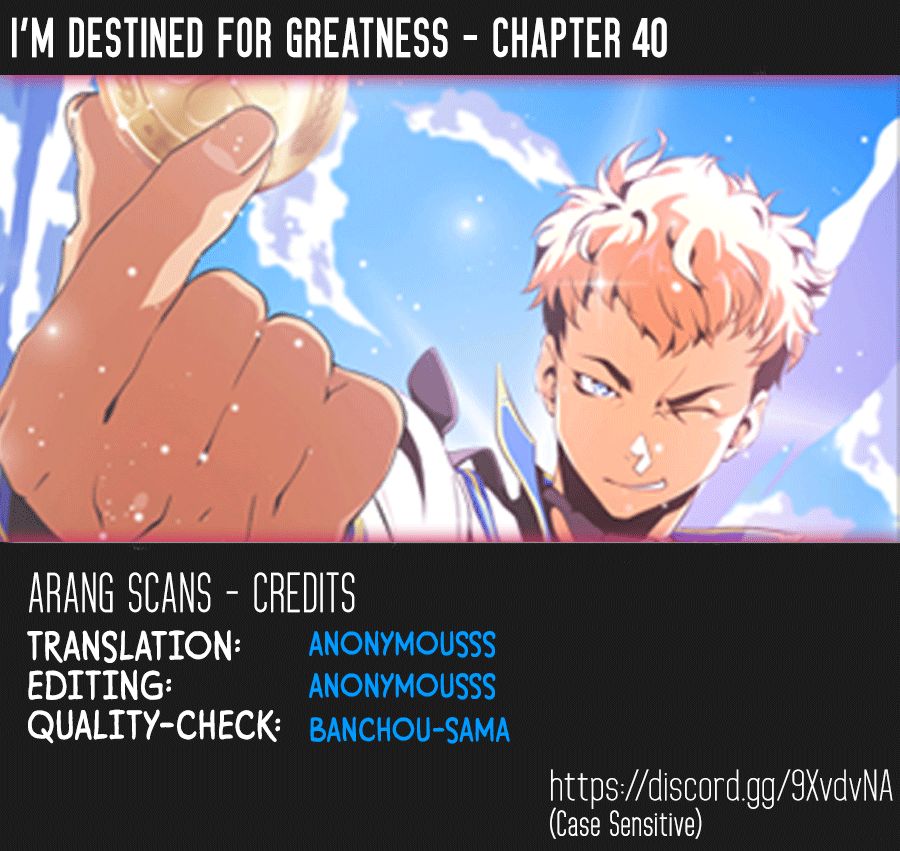 I'm Destined For Greatness! Chapter 40 1